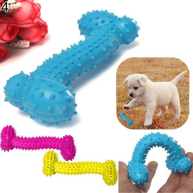 Pawsome Goods Welpe Haustier Hund Zahnen Spielball Spielzeug, 3er Pack - Bild 1