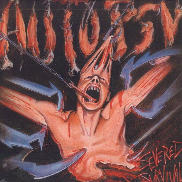 Autopsy - Severed Survival LP Schallplatte von Peaceville in Braun (2009) - Bild 1