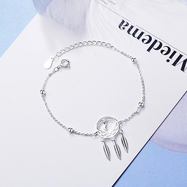Armband 925 Silber, Weiß, Damen - Bild 1
