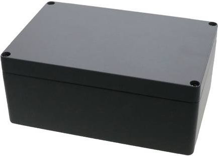 Molex MWE Industrial Solution Universal-Gehäuse aus Aluminium Druckguss, Grau (RAL 7001), B/T/H: 24 x 16 x 10 cm - Bild 1