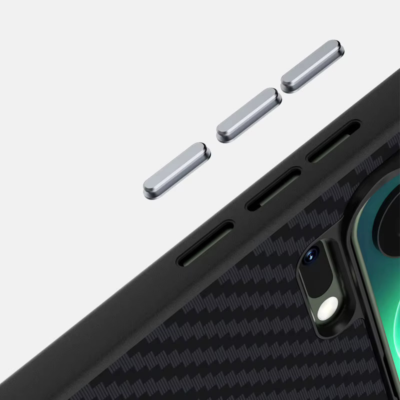 Xiaomi 17 Ultra und 15 Ultra Business Hülle mit magnetischem Objektivschutz in Schwarz, stoßfeste PC Schutzhülle - Bild 4