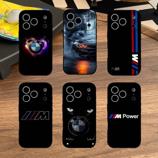 Rastar Handyhülle BS-MS-WS für iPhone 17 16 15 14 13 12 11 Pro Max und weitere Modelle in Schwarz - Bild 1