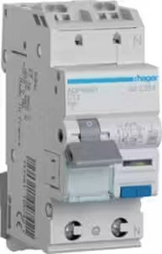 Hager ADF963D FI-Schutzschalter Leitungsschutzschalter RCBO 2polig 13A 0,03A 230V Weiß - Bild 1