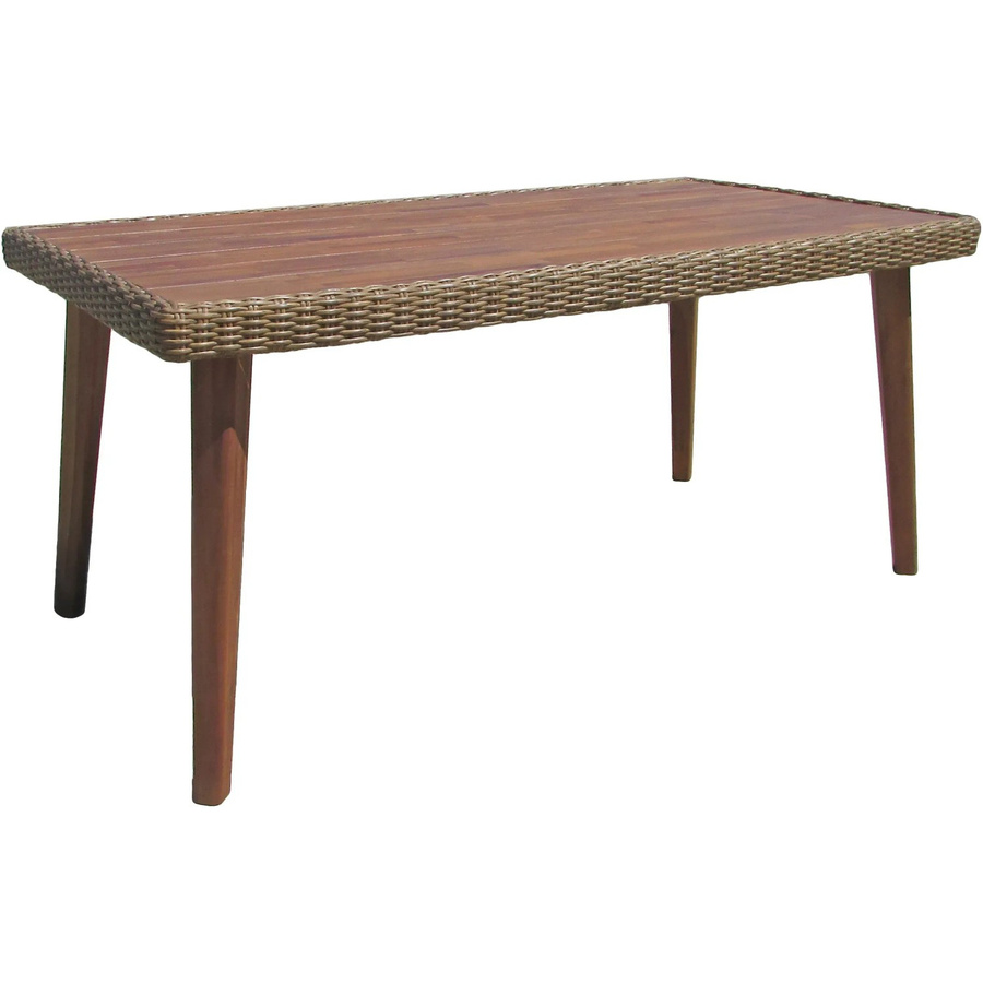 Garden Pleasure Gartenmöbel-Set Carson 5-teilig aus Akazie und Aluminium in Hellbraun mit FSC-zertifiziertem Holz - Bild 1