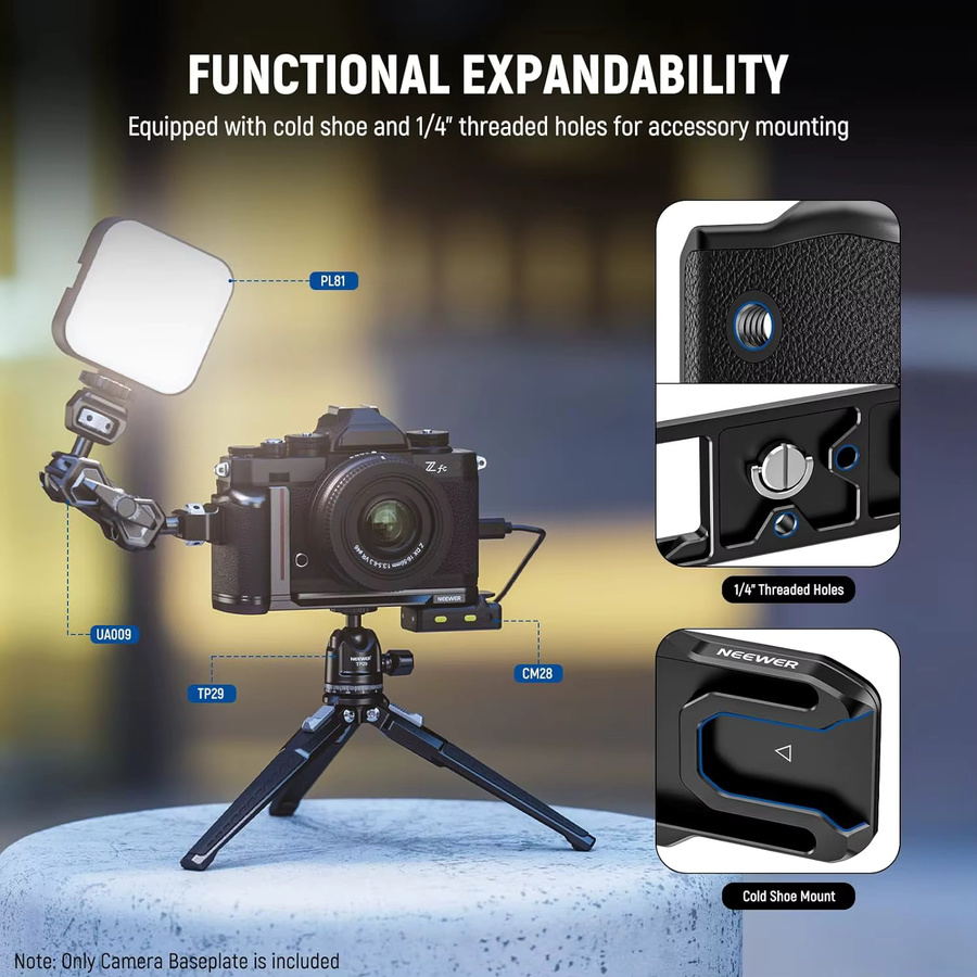 NEEWER L-Form Handgriff für Nikon Z fc in Schwarz - Bild 2