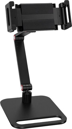 Toys Arts Tragbarer Monitorständer mit verstellbarem Arm und 360 Grad drehbarer Klemme in Schwarz
