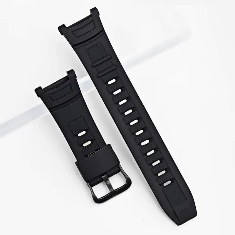 CASIO Uhrenarmband Kunststoff, Schwarz, Unisex - Bild 2