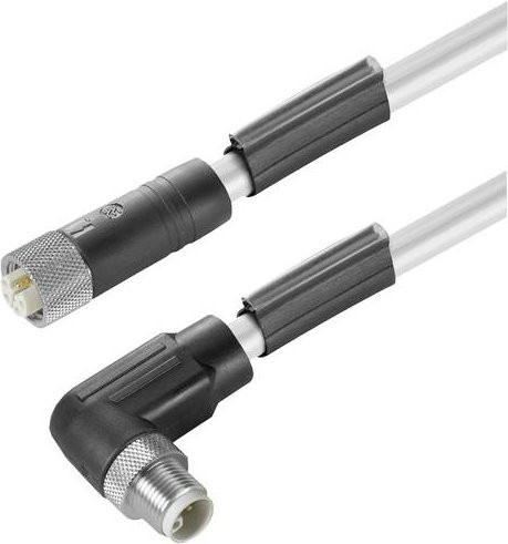 Weidmüller Sensor-Aktor-Anschlussleitung M12 Stecker, 5-polig, Schwarz, Länge: 5,00 m - Bild 1