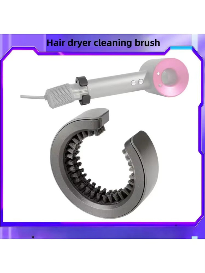 Universelle Filterreinigungsbürste für Dyson Zubehör in Grau für Haartrockner, Lockenstab und Airwrap Styler - Bild 5