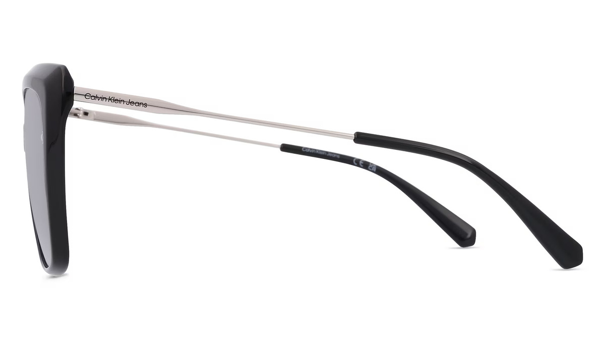 Calvin Klein CKJ22601S Sonnenbrille Butterfly, Vollrand, Kunststoff, schwarz, Damen - Bild 2