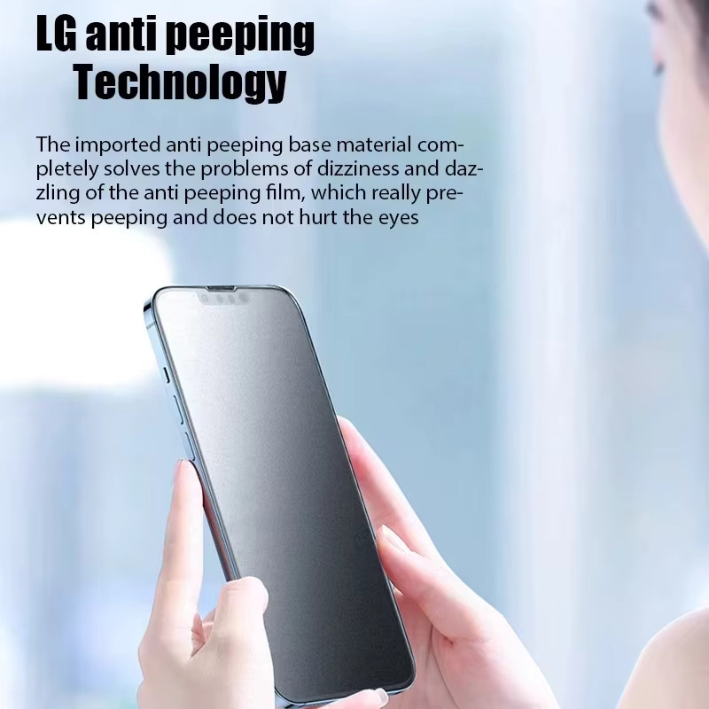 Matte Blickschutzfolie aus Keramik für Apple iPhone Modelle als Anti-Spy Displayfolie - Bild 3