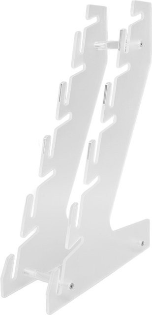 Koogeelife Hutständer aus Acryl in Transparent für die Wandmontage, Organizer für bis zu 10 Hüte - Bild 1