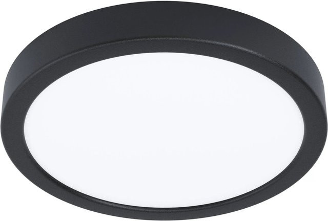 Eglo LED-Deckenleuchte Fueva 5 mit Bewegungssensor in Schwarz, Durchmesser: 21 cm - Bild 1