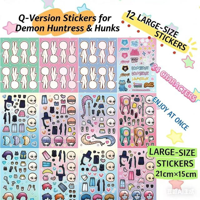 Discover Intime Prinzessin Makeover-Sticker-Set, Kreatives DIY-Spiel, ab 6 Jahren - Bild 1