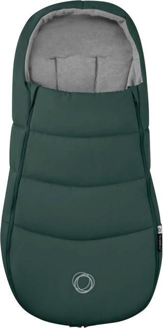 Bugaboo Fußsack aus Fleece in Grün mit reflektierenden Elementen und faltbarer Funktion - Bild 1