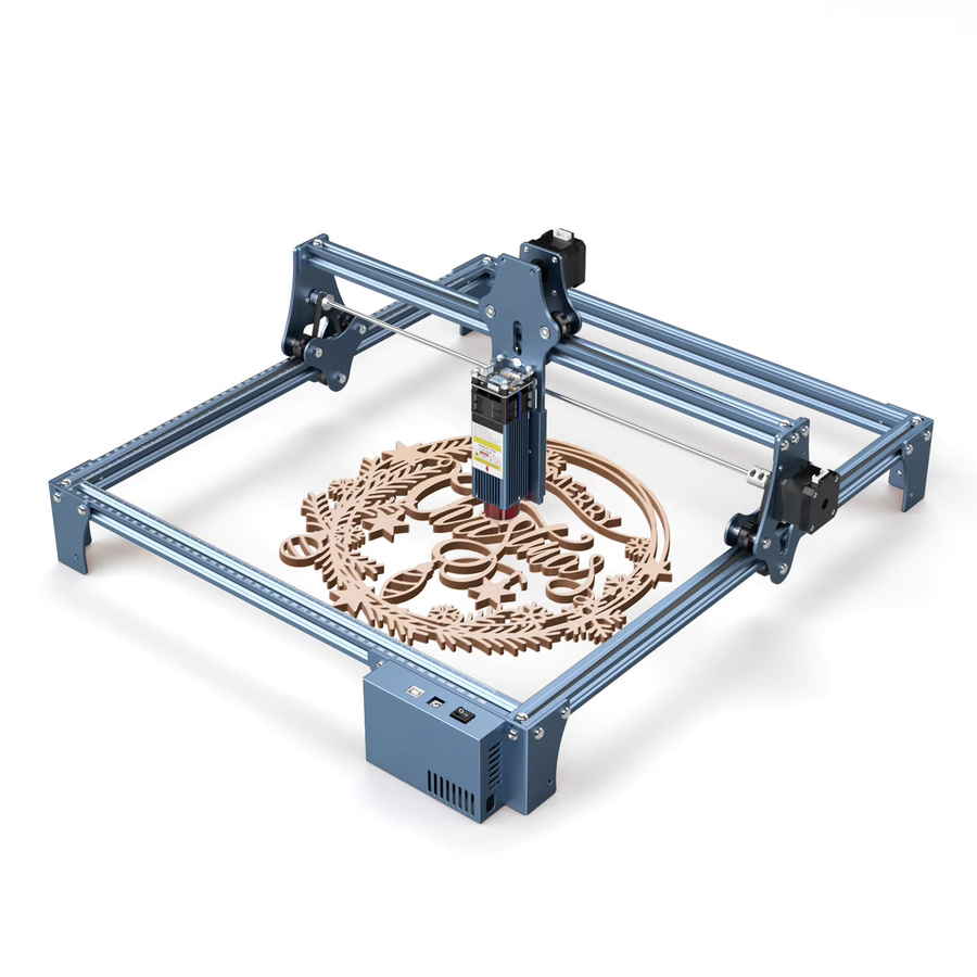 SCULPFUN S9 Lasergraviergerät aus Vollmetall für ultrafeine Gravur und präzises Schneiden von Holz und Metall mit festem Fokus - Bild 2