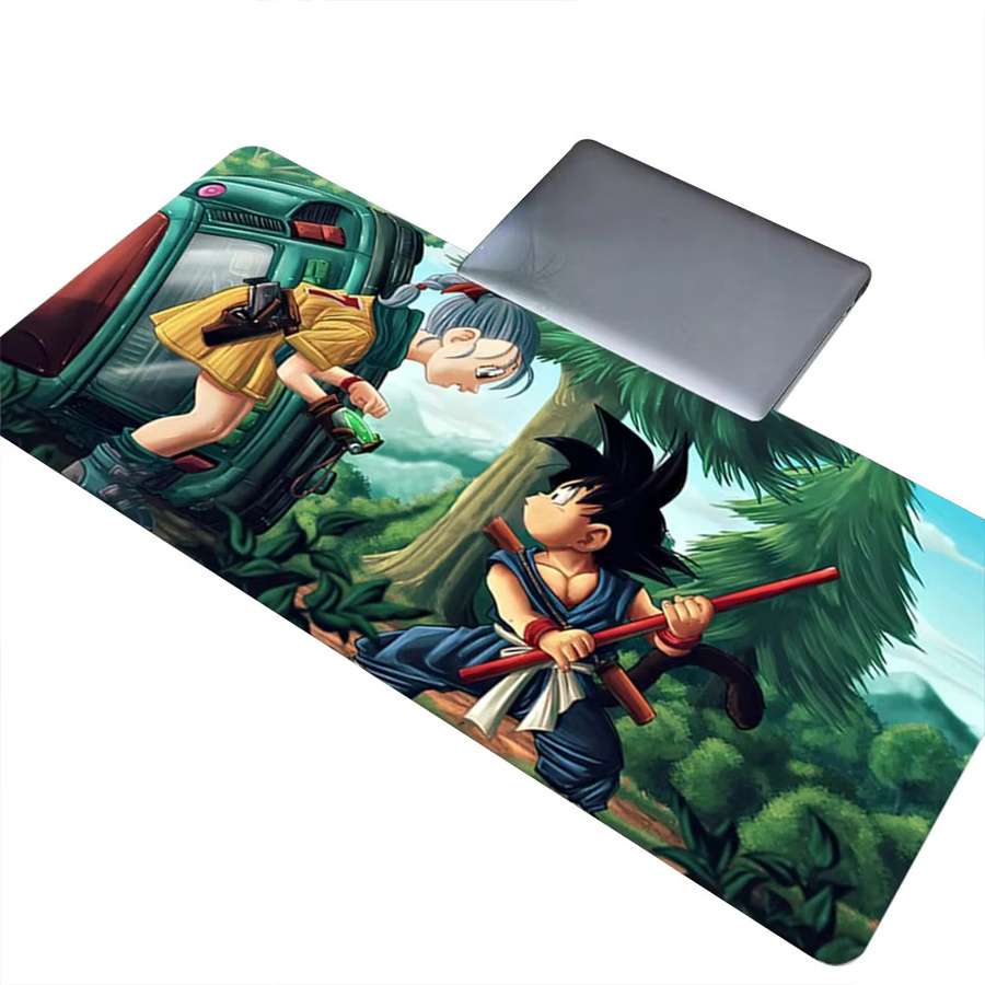 Bandai Dragon Ball Bulma Mauspad als große Schreibtischunterlage für Gaming und PC in Multicolor - Bild 2