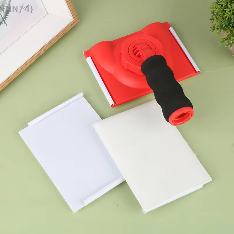 JETTING Professioneller Latex-Farbkantenpinsel in Rot für Wand, Decke und Ecken - Bild 2