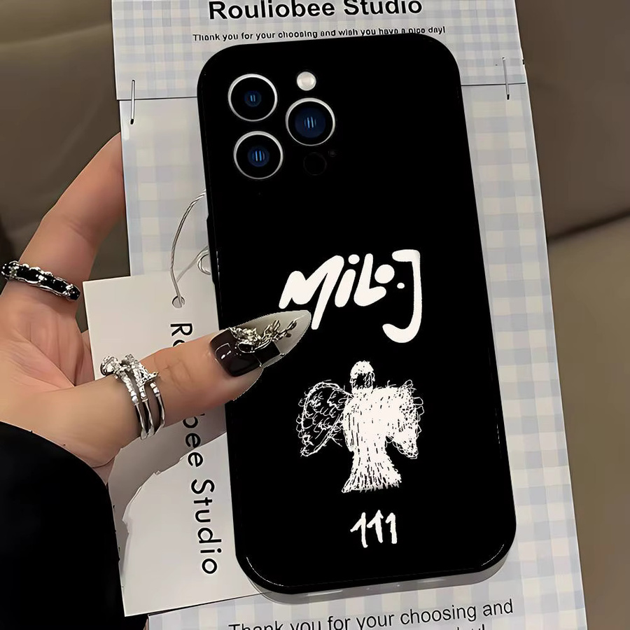 Singer M-Milo J Handyhülle für iPhone in Schwarz als Rückseiten-Cover - Bild 4