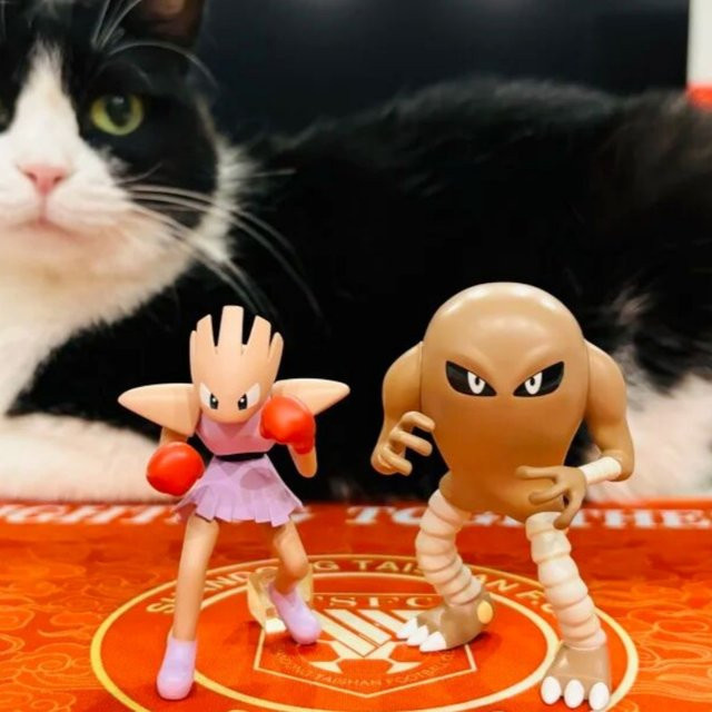 Bandai Pokémon Hitmonlee, Action Figure, 1:20 Skala - Bild 1
