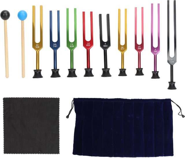 TMISHION Stimmgabel aus Aluminiumlegierung mit Hammer - Bild 1