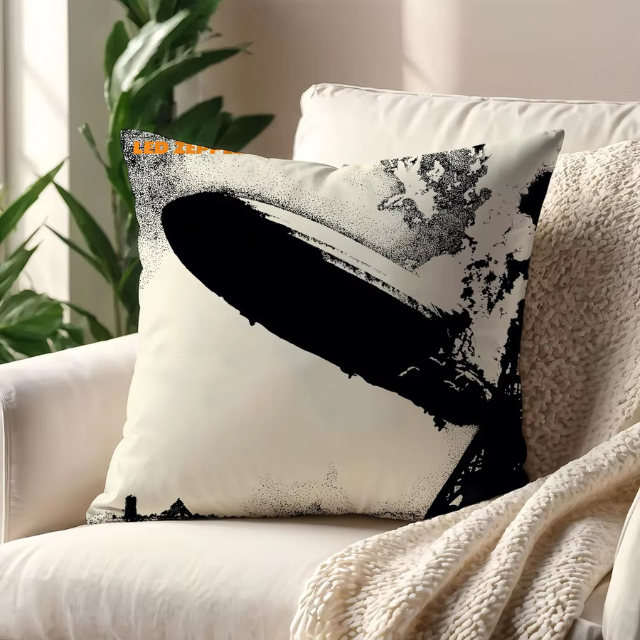Singer L-Led Z-Zeppelin Led Zeppelin Dekorationsbezug im nordischen Stil für Sofa und Wohnzimmer - Bild 2
