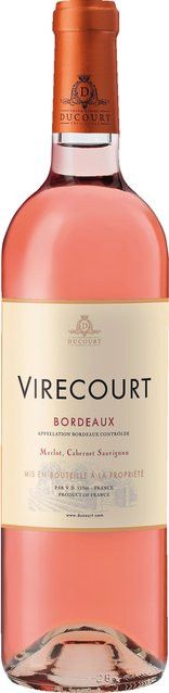 Virecourt Roséwein, Merlot & Cabernet, 2024, Bordeaux, trocken, 0,75 l - Bild 1