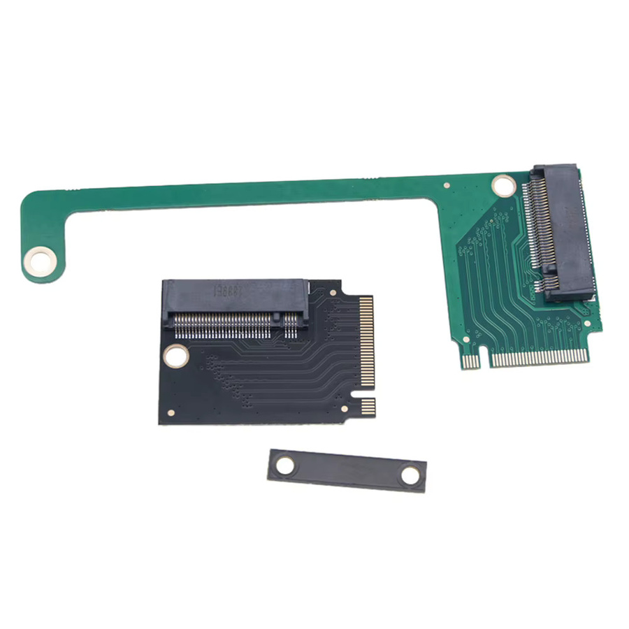 Asus Rog Ally PCIe 4.0 M.2 Modifikationsplatine NVMe SSD-Adapter in Grün - Bild 1