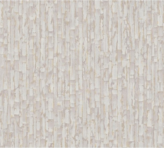 A.S. Création Vliestapete Modern Abstract Grau-Gold B: 0,53 m x L: 10,05 m - Bild 1