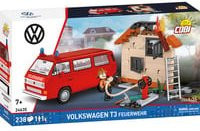 COBI Klemmbaustein Volkswagen T3 Feuerwehr in Rot für Kinder ab 7 Jahren - Bild 1