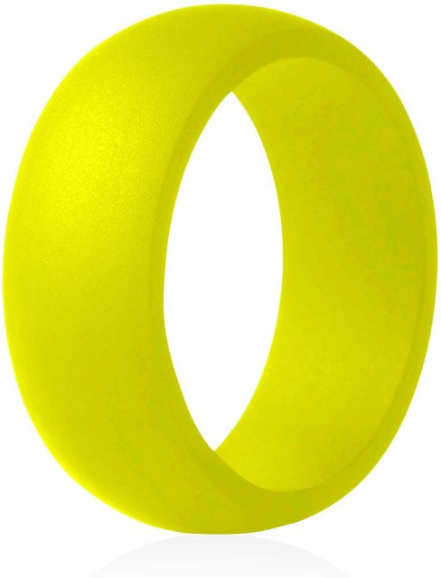 SCIONE Silikonring, Gelb, Unisex, 8 mm - Bild 1