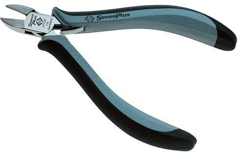 C.K Seitenschneider T3773DF 115 ESD mit Facette aus gehärtetem Stahl, grau, Länge: 125 mm - Bild 1