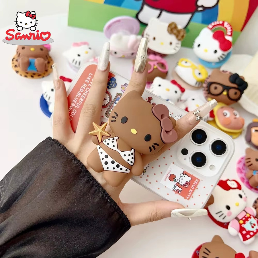 Sanrio Hello Kitty Magnetischer Griptok Handyhalter für iPhone und Samsung Magsafe in Multicolour - Bild 3