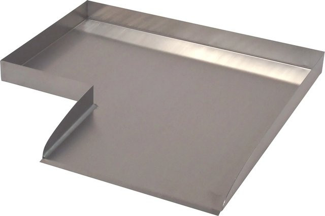 Ubbink Bachlauf Wolga 90 Ecke rechts aus Edelstahl Inox 304 in Silber B/T/H: 48 x 48 x 4 cm - Bild 1