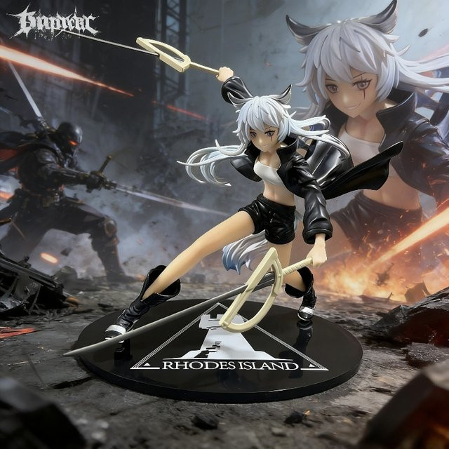Bandai Ark: Tomorrow's Battle Lapland, Mädchen-Kampfcharakter-Figur, Einzelfigur - Bild 1