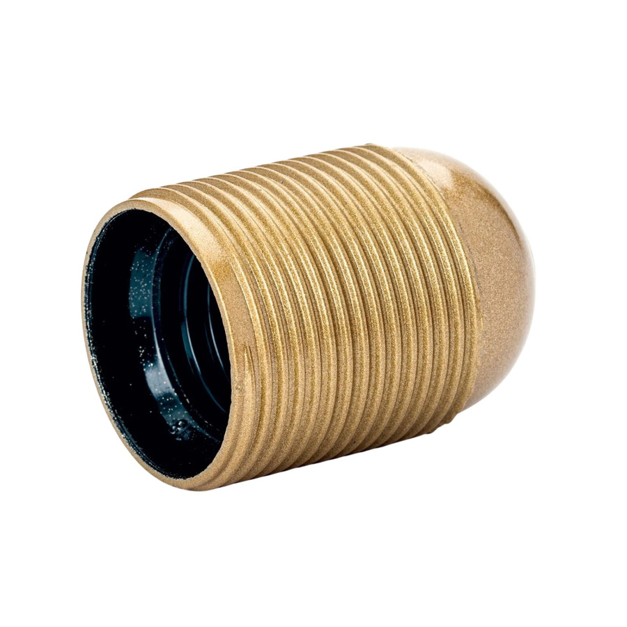 Orion Lightstyle E27 Fassung mit Schraubgewinde aus Kunststoff in Gold - Bild 2
