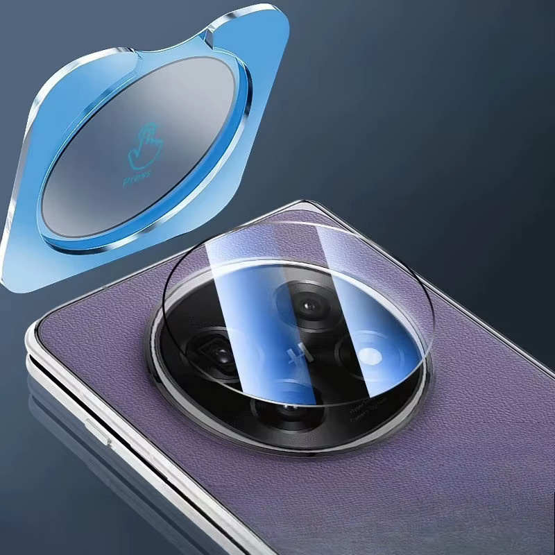 Kameraschutz Glaslinsenabdeckung für OPPO Find N5 X7 Ultra X8 Pro RENO 13 Pro in Transparent - Bild 2