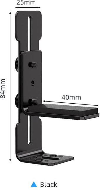 LCAuto parts VC-5 Grafikkartenhalter mit verstellbarer Buchse in Schwarz zur Vermeidung von GPU-Durchhängen für ITX und ATX Desktop-PC-Gehäuse - Bild 1