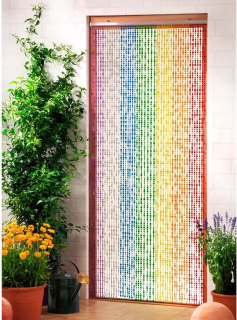 CONACORD Türvorhang Colorado aus bunten Kunststoffperlen, B/H: 90 x 200 cm - Bild 1
