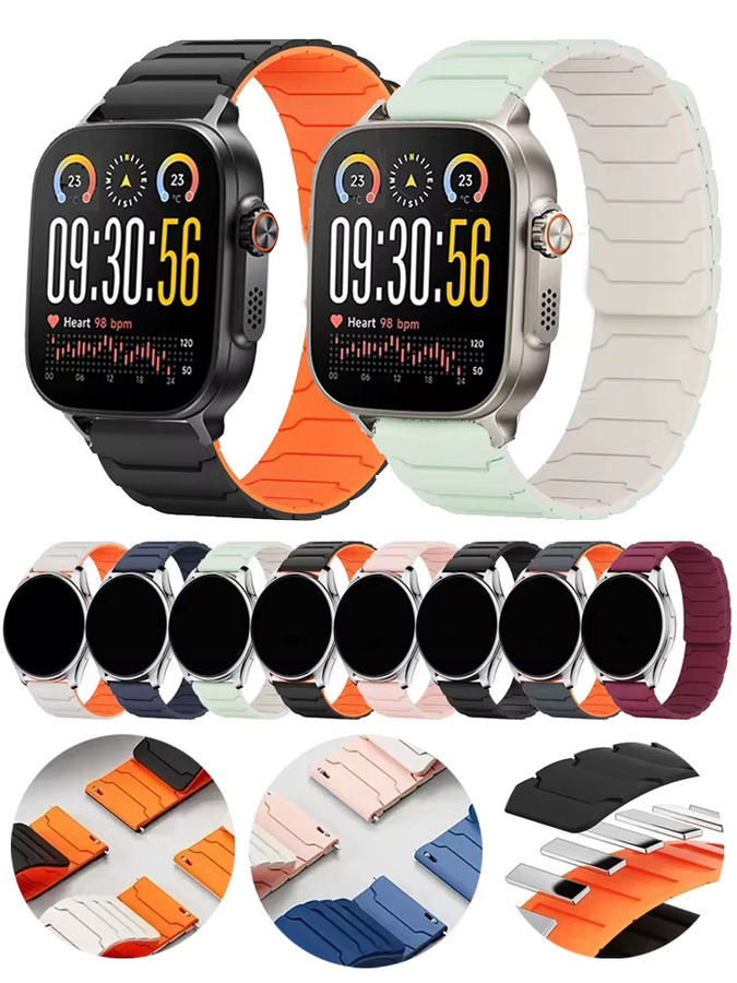 Realme Uhrenarmband Silikon, 22 mm, Unisex - Bild 4