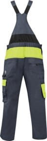 Kraftwerk Arbeitslatzhose in Anthrazit, Gelb und Grau, Größe XXXL - Bild 1