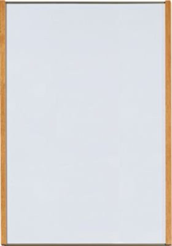 moedel Wandschild LMH DIN A3 Hochformat mit Holz- und Aluminiumrahmen in Bronze/Eiche, B: 30,85 cm, H: 42,25 cm - Bild 1