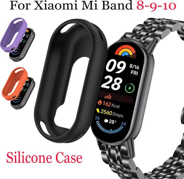 Xiaomi Silikonhülle für Mi Band 10-9-8, Silikon, Unisex - Bild 1