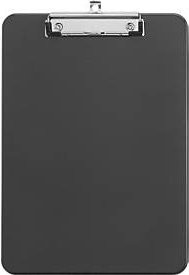 Klemmbrett MAUL DIN A4 aus Kunststoff mit Aufhängeöse, schwarz, B: 31,8 cm, T: 22,6 cm, H: 1,5 cm - Bild 1