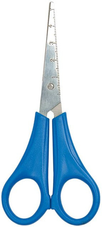 Rico Design Kinderschere blau, spitz, Länge: 13,5 cm