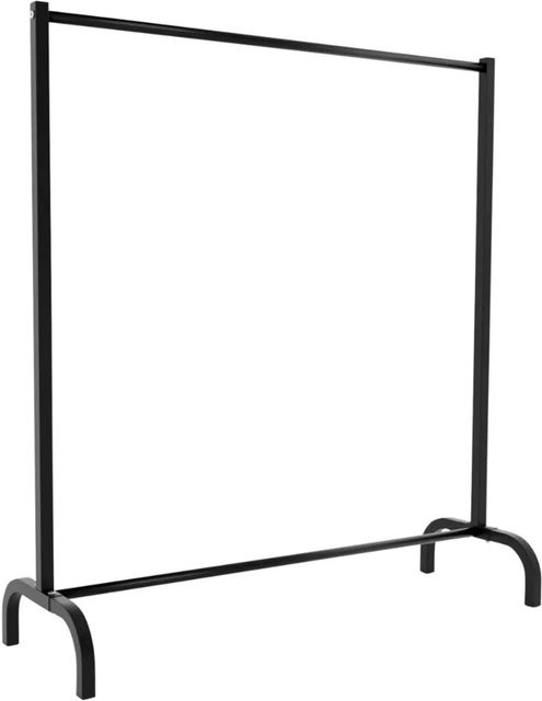 DELUKE Kleiderständer NOAH Kleiderstange im Industrial-Stil aus Metall, Schwarz matt, B/T/H: 120 x 38 x 120 cm - Bild 1