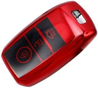 Schutzhülle für Kia Auto Fernbedienung Schlüssel in Rot - Bild 1