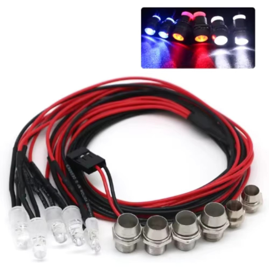 HobbyCorki RC LED-Leuchten Nachtscheinwerfer, Upgrade-Teile - Bild 2
