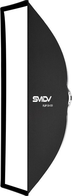 SMDV FLIP NEMO Softbox NEMO30120 Schwarz, Faltbar, B: 30 cm, H: 120 cm - Bild 1