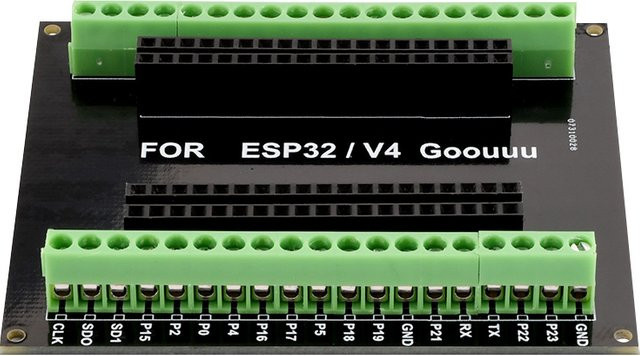 Aideepen ESP32 Entwicklungsboard mit WiFi und Bluetooth, CP2102, Schwarz - Bild 1